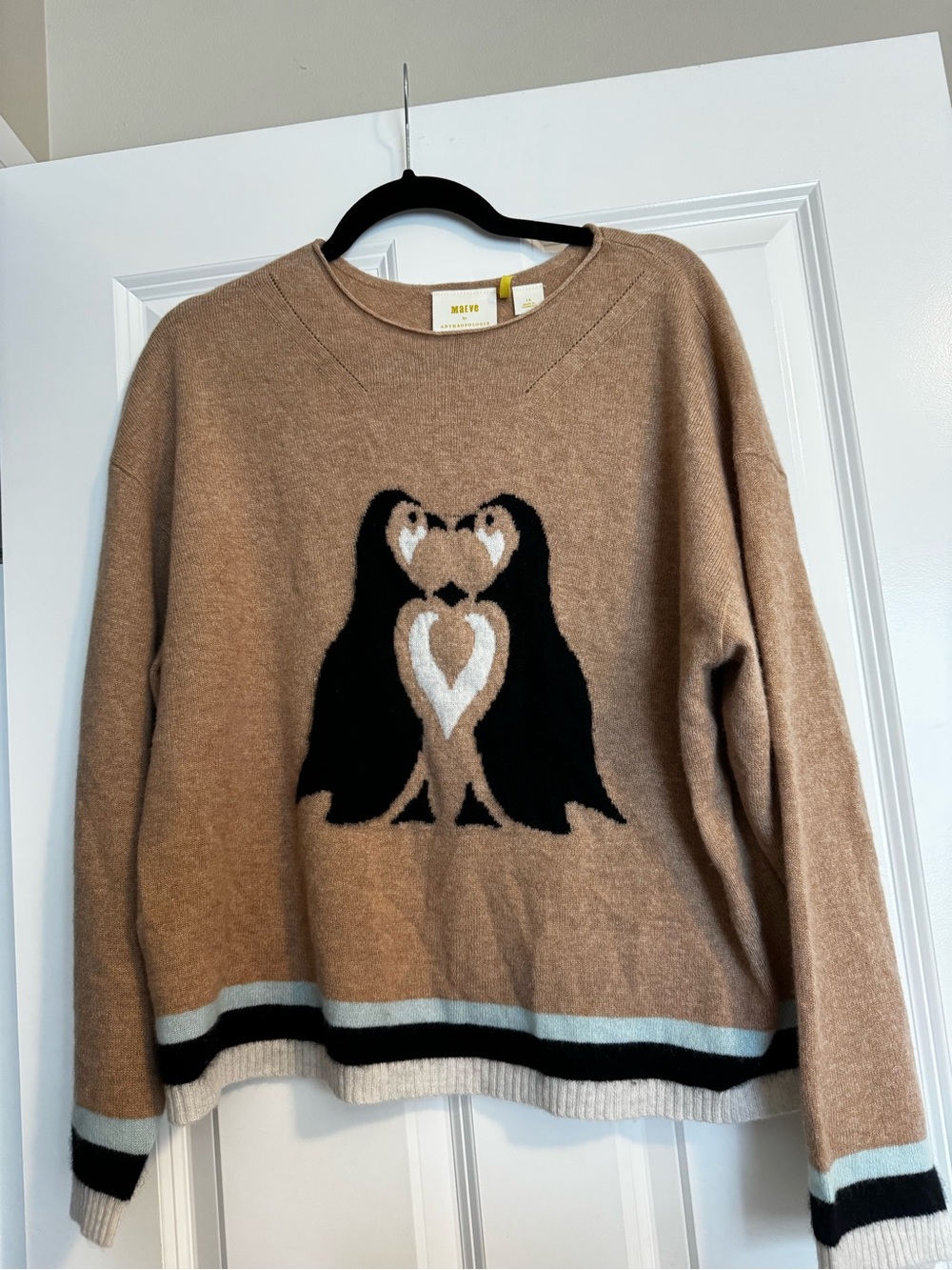Maeve Tan Penguin Heart Swearer